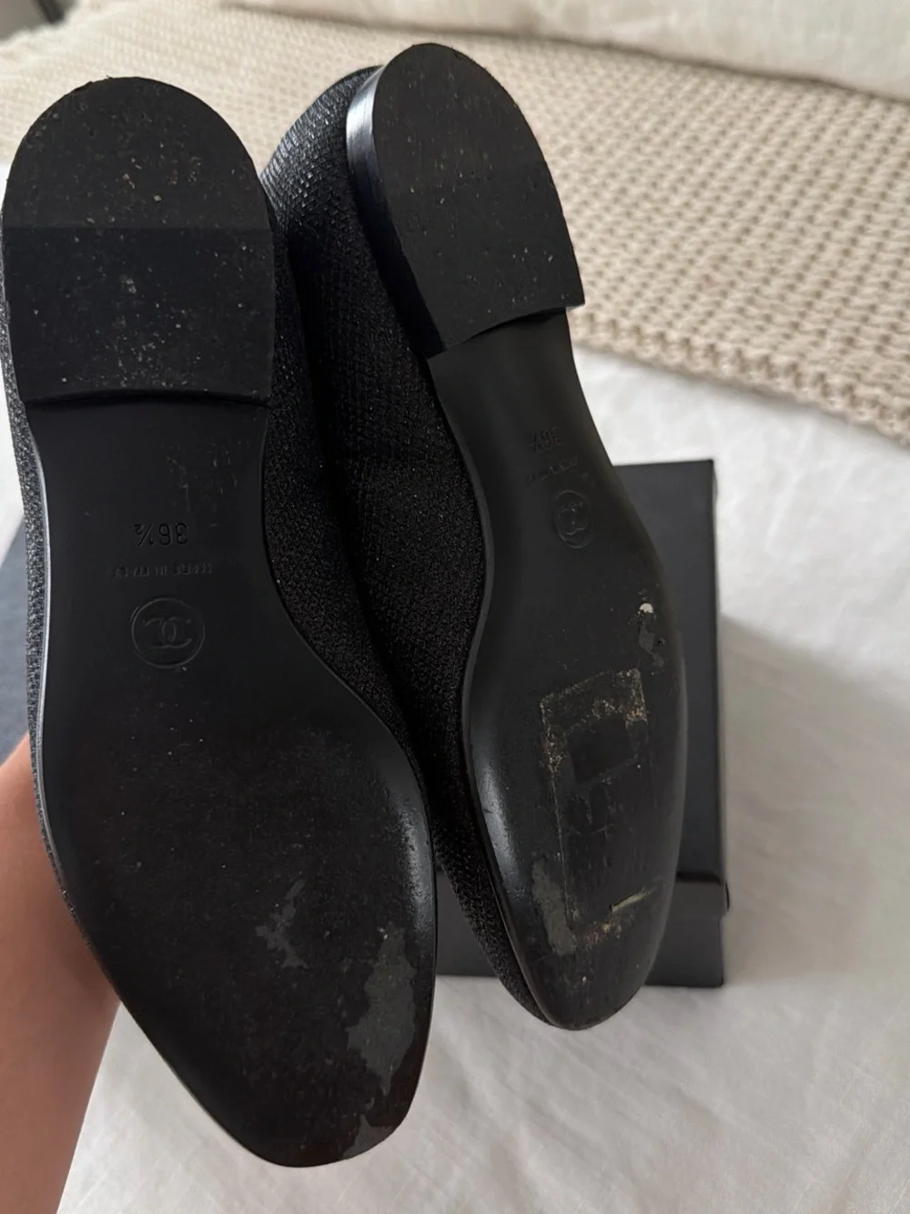 Chanel Black  Loafers - Women's Luxury Slip-On